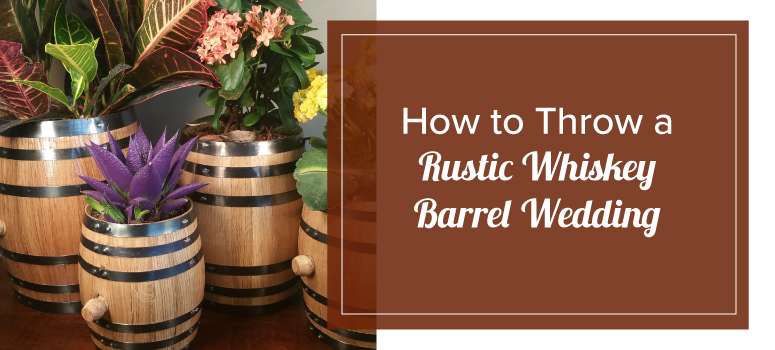 how to throw a rustic wedding